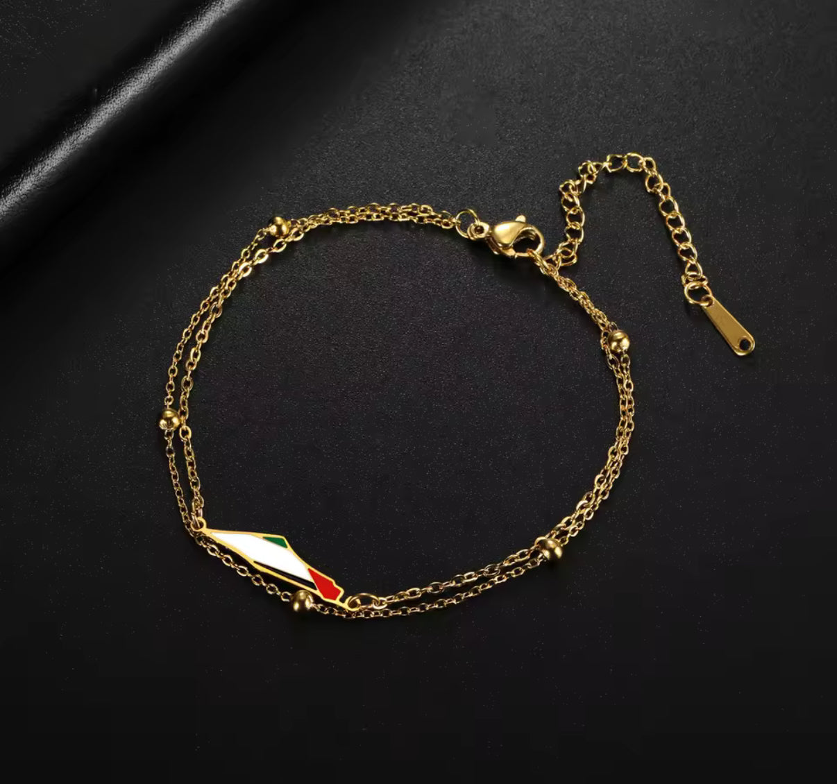 ✨ Bracelet “Falastin” – Pour une Palestine libre.
