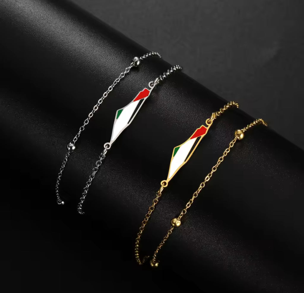 ✨ Bracelet “Falastin” – Pour une Palestine libre.