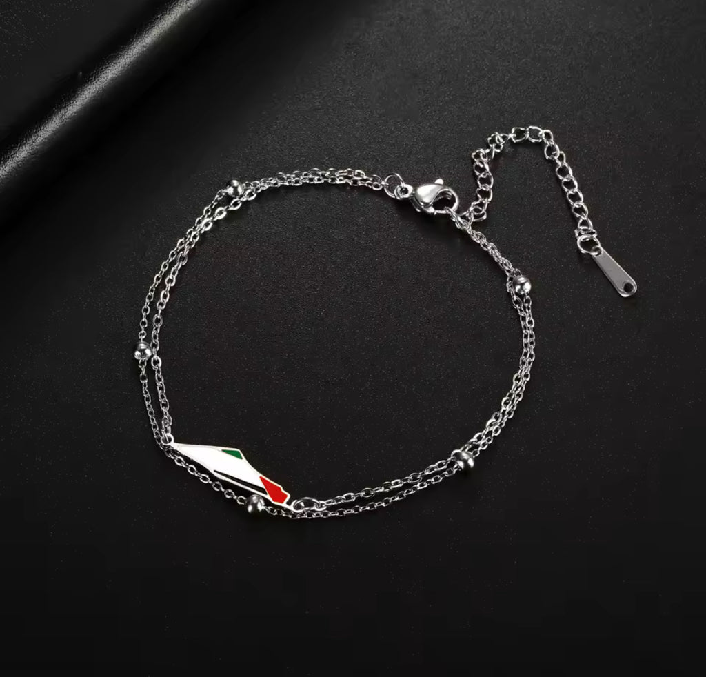 ✨ Bracelet “Falastin” – Pour une Palestine libre.