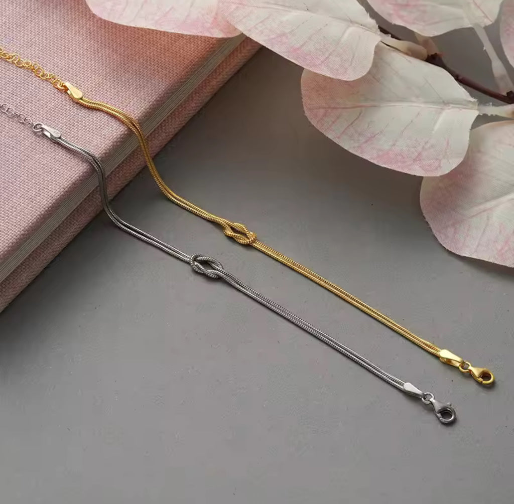 ✨ Bracelet “Lien Éternel” – Un nœud, mille émotions